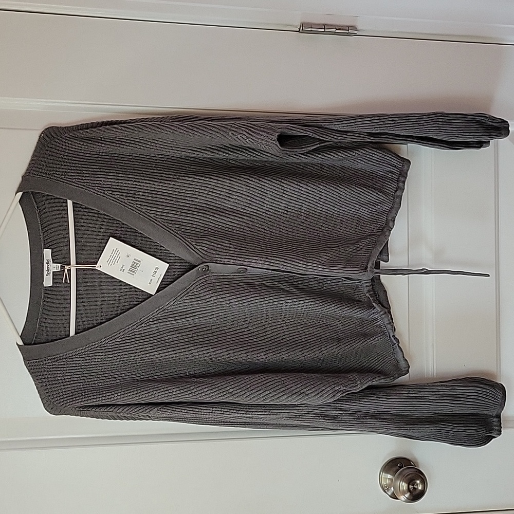 Splendid Bri Cropped Boxy Super Soft Cardigan